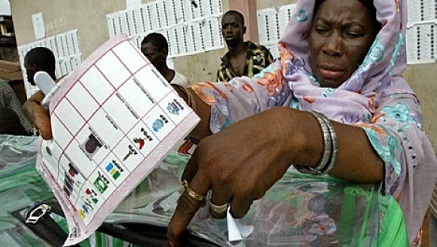 Election day in Nigeria